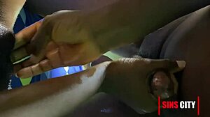 Horny Ebony with Huge Natural Tits Pounds Boyfriend Doggystyle!