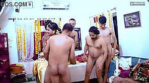 Sudipa's Wedding Night Gangbang With Five Husbands!!