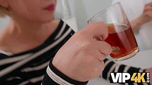 Vip4k. LEXY FLEXY SUCKS DICK WHILE CUCKOLD BOYFRIEND WATCHES!