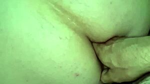 hey, wanna see anal play with my horny bbw granny wife up close?