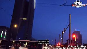 Skinny Redhead Milf Fucked POV Public By Stranger!