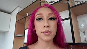 Lara Rouge DAP Anal in Brazilian Ebony 2on2 Orgy