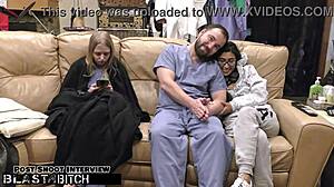 Jasmine Rose's Hairy Bush Blasted Full Of Creampie Cum Again