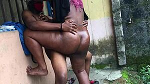 Hoodlumps Ebony BBW Fat Ass African Comic Sex During Nigeria End Sars Protest Long Version