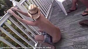 petite florida girl tries lingerie cosplay on hotel sofa then masturbates with dildo