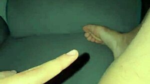 Watch her explode in intense orgasm fingering juicy pussy outdoors