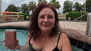 hey stepdad check ali allure's sexy feet heels and wet pussy drip in housewife squirt trailer