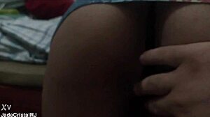 WONDER WOMAN FLASHES Her BRAZILIAN ASS In LINGERIE For Hubby