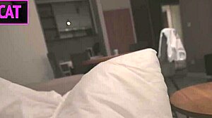 Stepmom accidentally creampied by stepson in shared hotel begs for facial finish