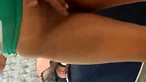 Horny Stepdaughter Fingers Juicy Pussy In Mirror As Stepdad Listens To Moans