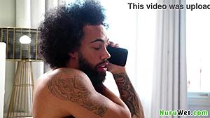 lacey jayne and james angel nuru massage juicy big tits ass