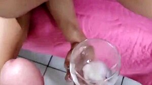Athletic latina milf big clit pussy massage ends monster cock cumshot