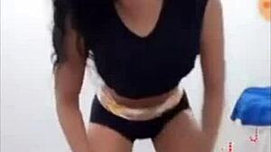 cute teen beauty shakes her sexy dance moves all night