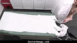shy teen tempts doctor to hide her private secrets