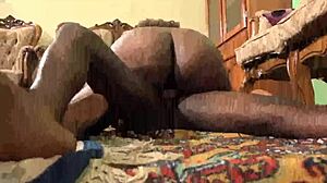 Neighbor Fingers My Ass Then Fucks Pussy Ends Creamy Cum on Bush?