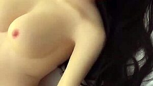 my new flat chest miisoodoll sex doll feels so real inside