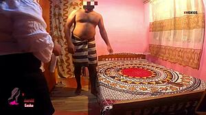 BUSTY Aarohi FUCKED Raw from Massage Parlor Without Condom Cums All Over Her Full Movie