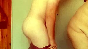 EXCLUSIVE POV LIVING ROOM FUN WITH STACY'S BLOWJOB DOGGY AND CUM FACIAL ON SHEER!