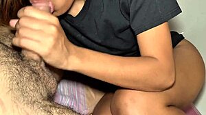 i'm pounding ricky valenz's creamy tight latina pussy for crashing at my spot pov