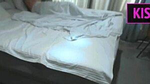 Stepmom accidentally creampied by stepson in shared hotel begs for facial finish