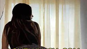 whoa this latina strips slow teasing her small perky tits