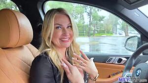 Big Tit Blonde Milf Picked Up, Clothes Ripped for Hardcore Fuck