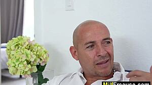 imagine freeusing your girlfriend while her husband watches her big tits bounce