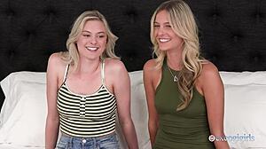 Britney Rose Licks Amber's Pussy And Toys Her In Passionate Lesbian Play