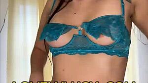 whoa this latina strips slow teasing her small perky tits