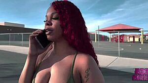 Sexy rye lynn chokes on bbc ace hards monster cock before tight pussy fuck