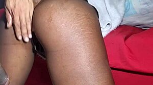 tight ass stretched deep after cuckold walks away begging