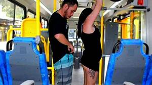 brunette on bus, wanna grope my big latina ass and tight pussy foreplay?