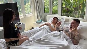 Mells Blanco Petite Latina Narrow Ass Double Anal Gaping Thrill