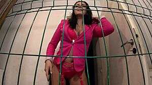curvy euro goddess spits belts ass in dirty pov control