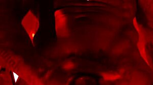 hallelujah johnson worships massive black hairy monster cock in solo masturbation frenzy