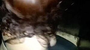 my husband takes me back to the glory hole spot for more exciting stranger fun