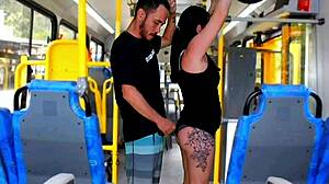 brunette on bus, wanna grope my big latina ass and tight pussy foreplay?