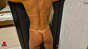 stefany heringer tied takes bbc bareback till creampied pussy