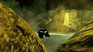 Think this shark's roblox bath stays innocent or turns into rough furry creampie sex?