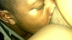 Juicy chocolate pregnant pussy gets tongue-fucked and sucked sloppy wet