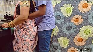 Chubby aunt and stepmom take turns in steamy creampie fuck