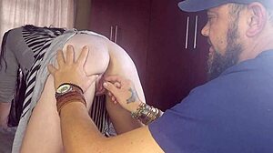 close up on 18 year old getting creampied tight pussy filled