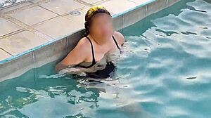 i flash huge tits on beach making cocks hard everyone craves my curvy milf pussy