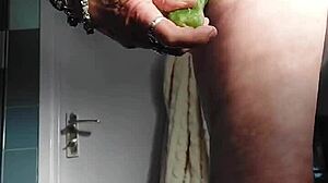Grandma's Cunt Stuffed with Cucumber? You Won't Believe This Slut!