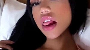 pink lingerie clings to latina curves teasing sexy secrets