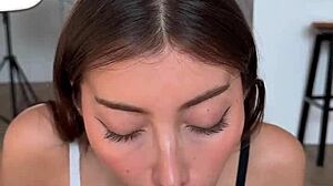 ruthlee rides her stepbro's huge cock till she squirts everywhere