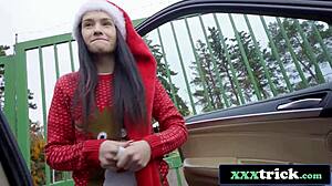 Santa Babe Sucks Cock And Fucks For Cash!
