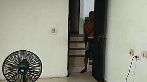 gordita with huge ass in vr glasses gets licked by pervy stepdad then facial