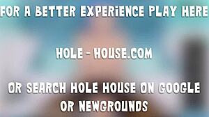 Jinx from League of Legends Spreads Legs in Pantyhose for Desk Creampie Moaning Orgasm - Hole House Game