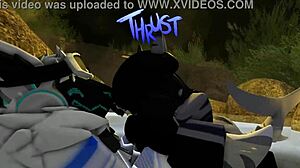 Think this shark's roblox bath stays innocent or turns into rough furry creampie sex?